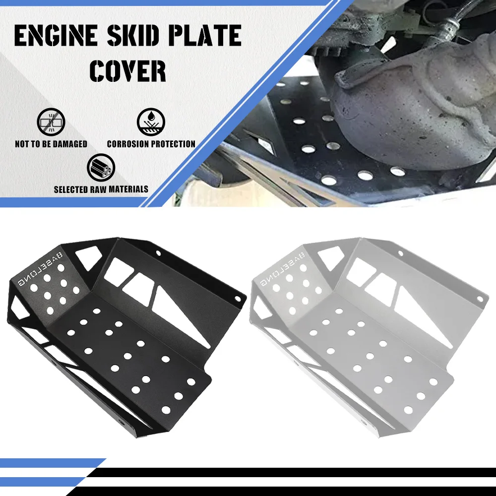 

Motorcycle Accessories Skid Plate Bash Frame Guard For Kawasaki Versys X300 X 300 2017-2024 KLE300 Under Engine Protection Cover
