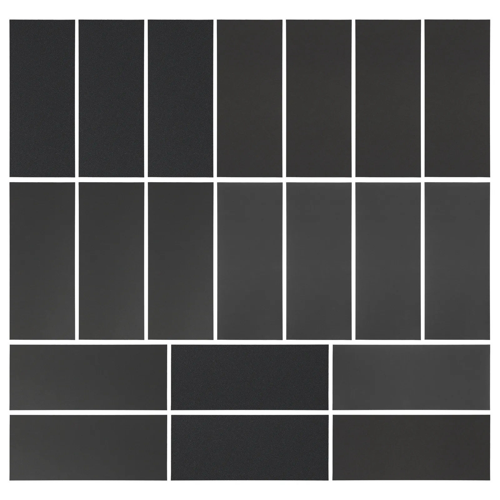 20Sheets Sandpaper Wet Dry Use High Performance Silicon Carbide Abrasive Sheets Sand Paper Set for Wood Metal Automotive