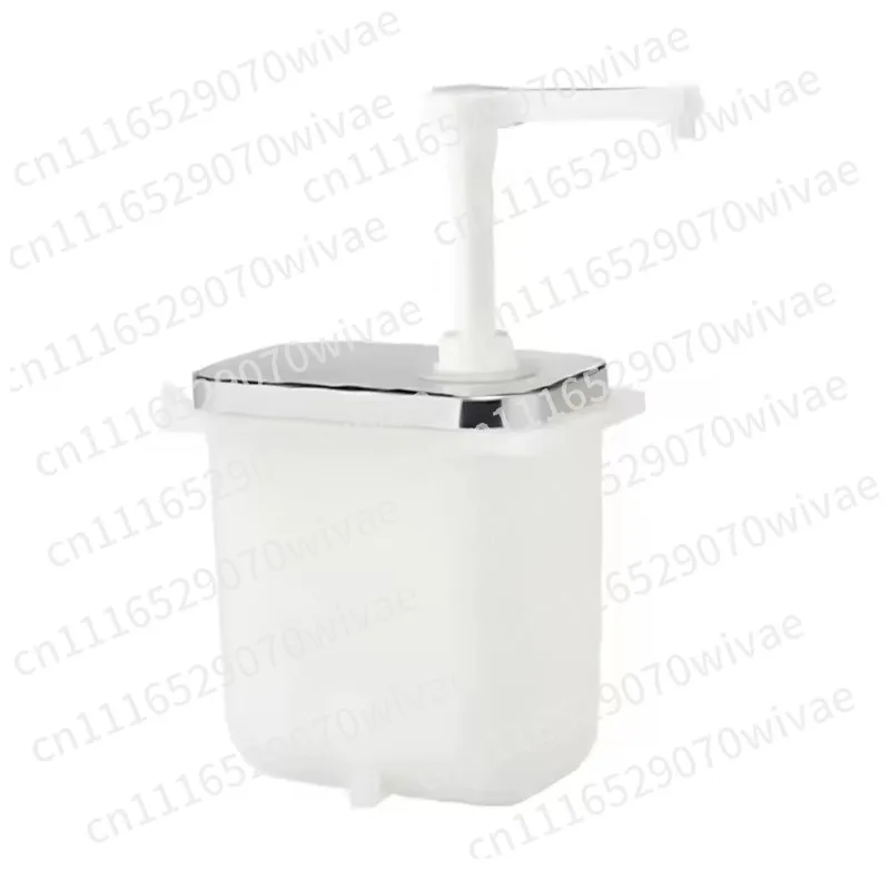 Double Head Stainless Steel and PP Material Condiment Sauce Pump Dispenser Plastic Sauce Dispenser