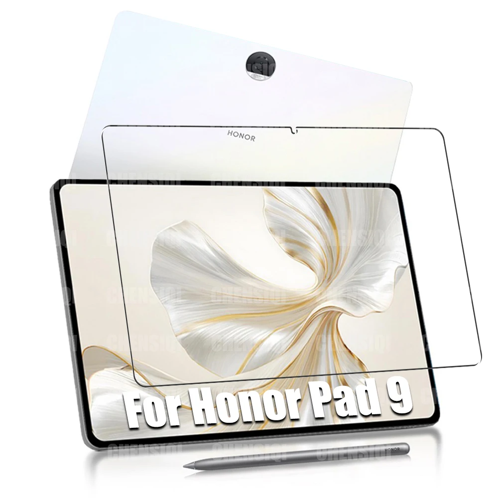 Закаленное стекло-пленка для Honor Pad 9 (12,1 дюйма), 2023 дюйма, 9H, твердость, HD, защита экрана от царапин для Honor Pad 9 12,1 дюйма