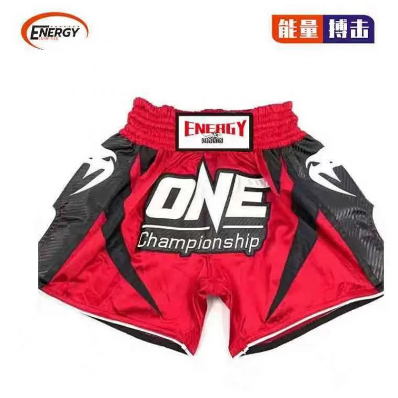 Muay Thai Shorts Boxing Suit Sanda Sports Fight Professional Training Wear Adult MMA Wrestle pants YOKKAO