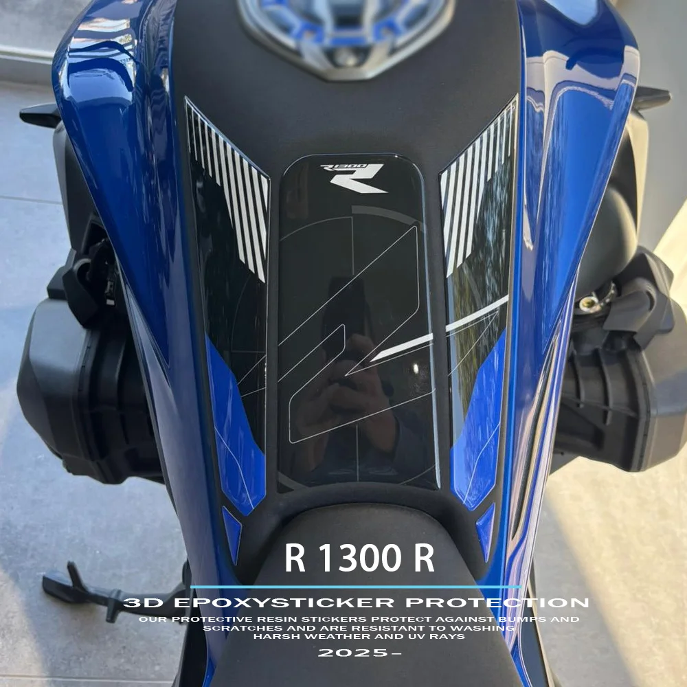 For R1300R Stickers  R 1300 R Tank pad  Motorcycle Accessories 3D Resin Stickers Protection Kit 2025 2026