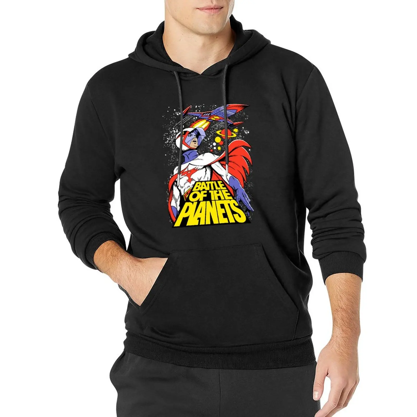 

BATTLE OF THE PLANETS! Pullover Hoodie male clothes men's coat men's hoodies