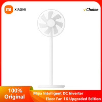 XIAOMI MIJIA Smart DC Frequency Conversion Standing Fan 1X Upgraded Version，Support Power Bank Power Supply，Support MIJIA APP