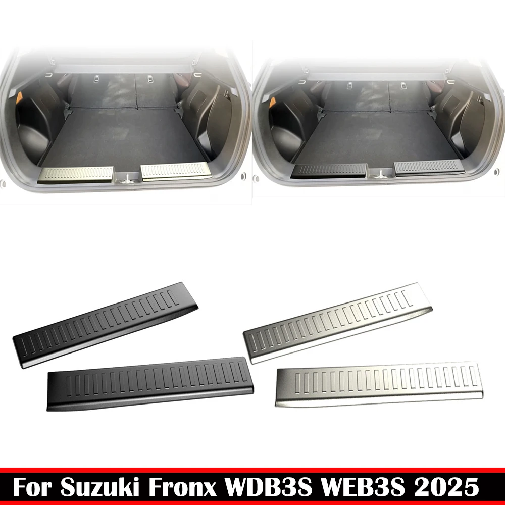 

Для Suzuki Fronx WDB3S WEB3S 2025 2026, защита заднего бампера, защита от царапин, защита порога багажника, накладка на педаль