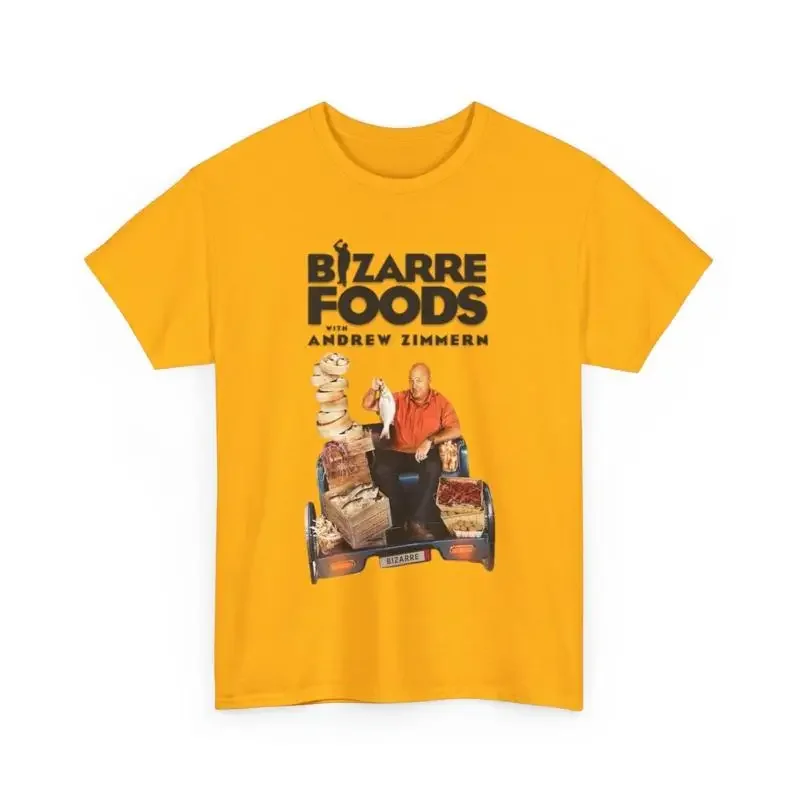 Bizarre Foods Andrew Zimmern T Shirt Foodie Food Show Fan Apparel