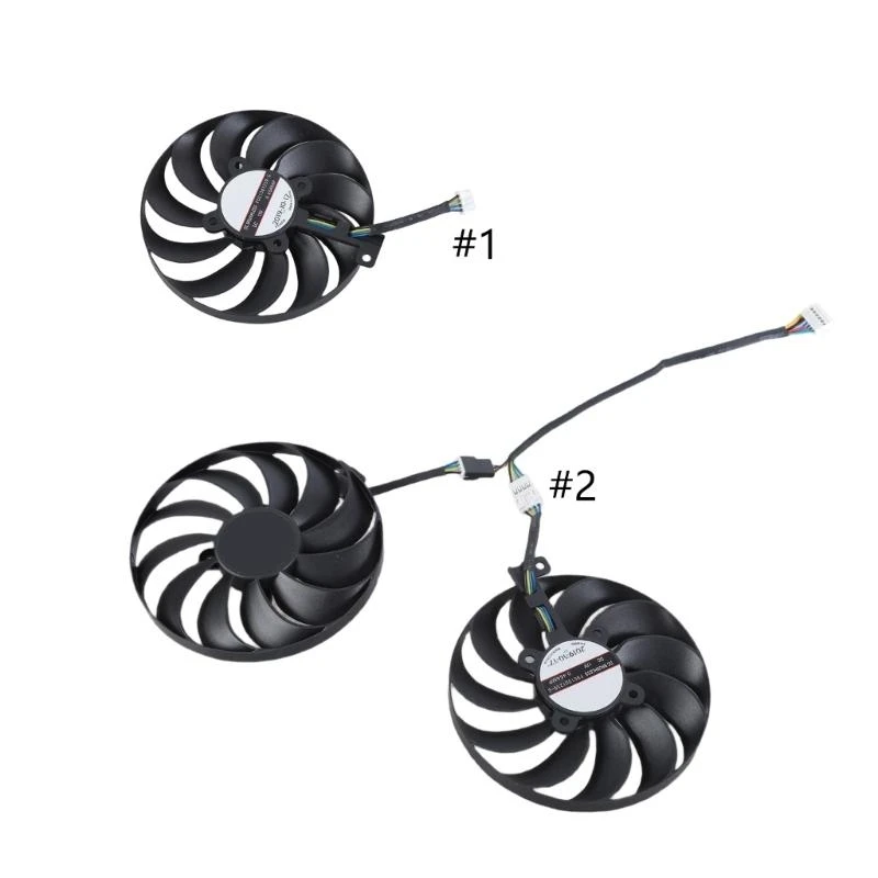 4Pin DC12V GPU COWING FAN 95MM FDC10U12S9-C لـ ROG Strix GTX1650 1660 بطاقات الرسومات