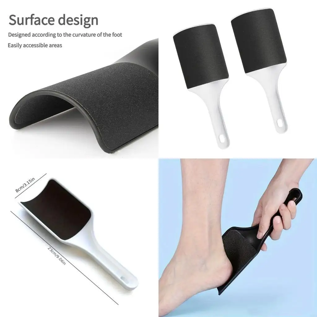 

U Shaped Foot Skin Exfoliator Effective Cracked Heel Remover Grooming Tool B95B