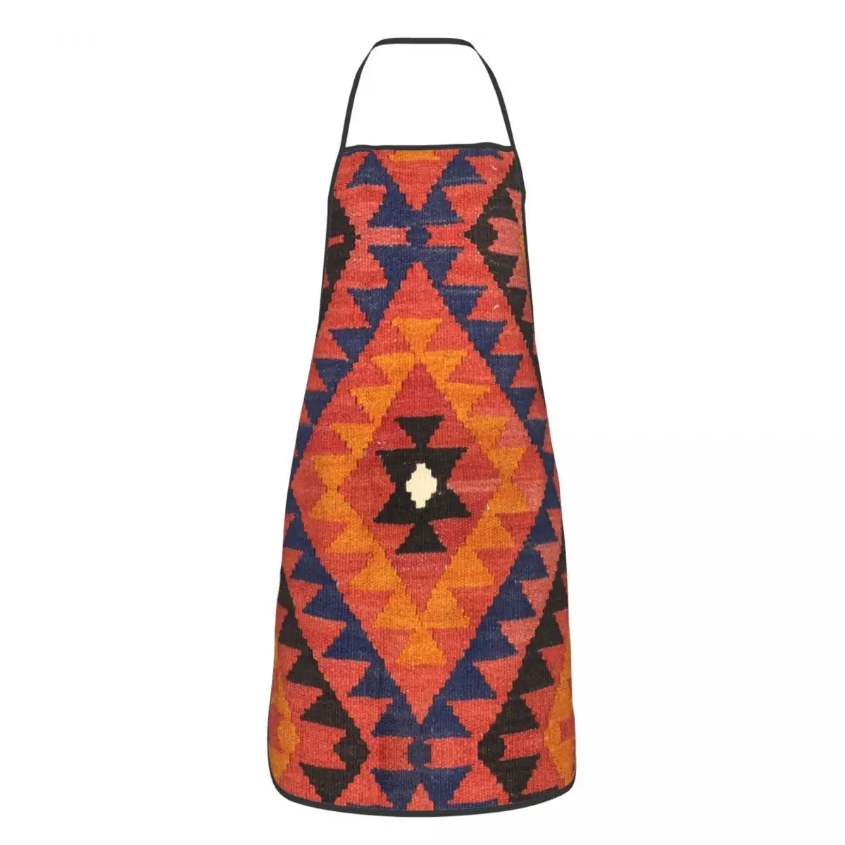 Turkish Ethnic Kilim Navaho Weave Kitchen Chef Cooking Apron Women Men Persian Tribal Bohemian Art Tablier Cuisine for Gardening