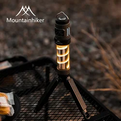 Mounthiker-Lámpara antimosquitos táctica, linterna LED portátil para acampar al aire libre, magnética, carga USB, lámpara antimosquitos de alta potencia