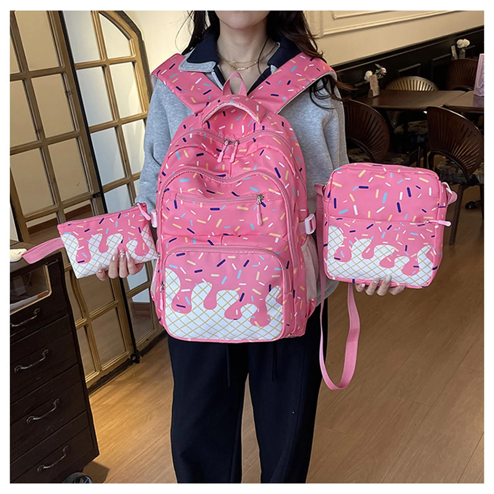Large-Capacity Backpack Childr - Laptop Bag review and price