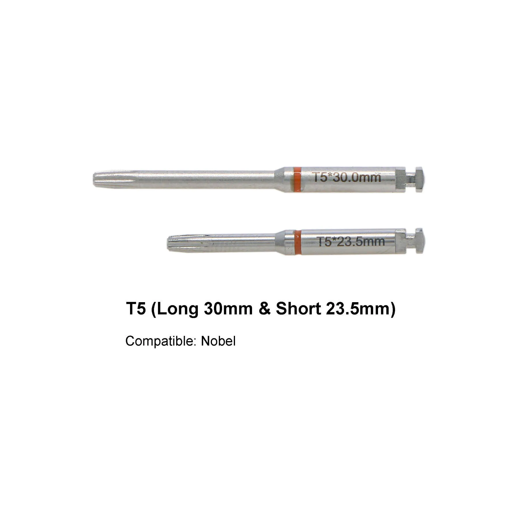 Dental Implant 7mm Ratchet Manual Adapter T5 Hex Latch Screwdriver for Compatible Nobel