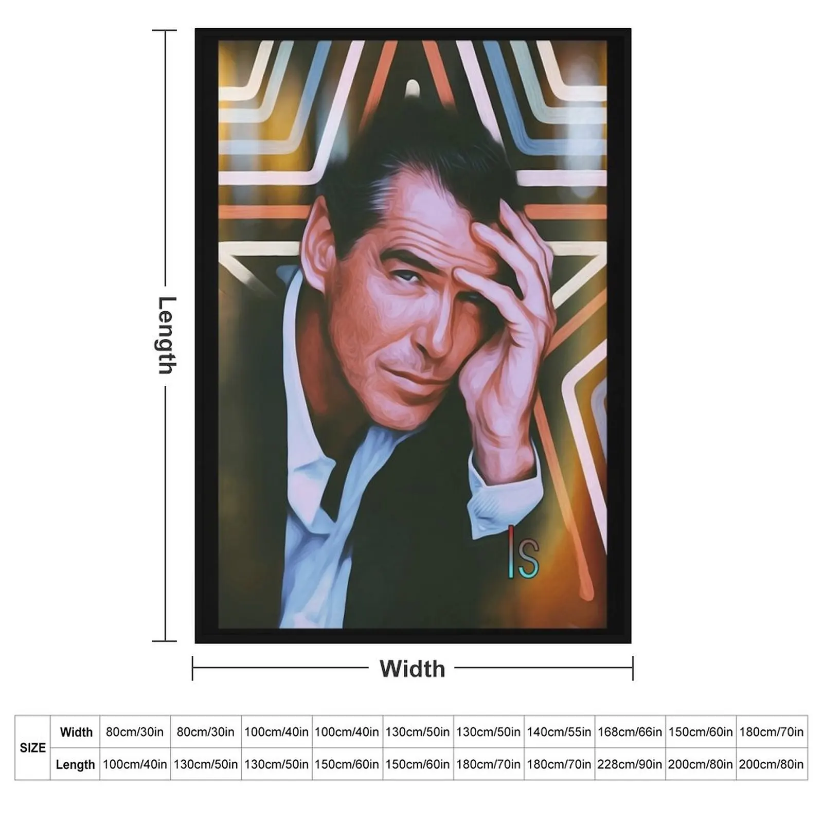 pierce brosnan Throw Blanket Warm for babies Soft Big Bed For Baby Flannels Blankets