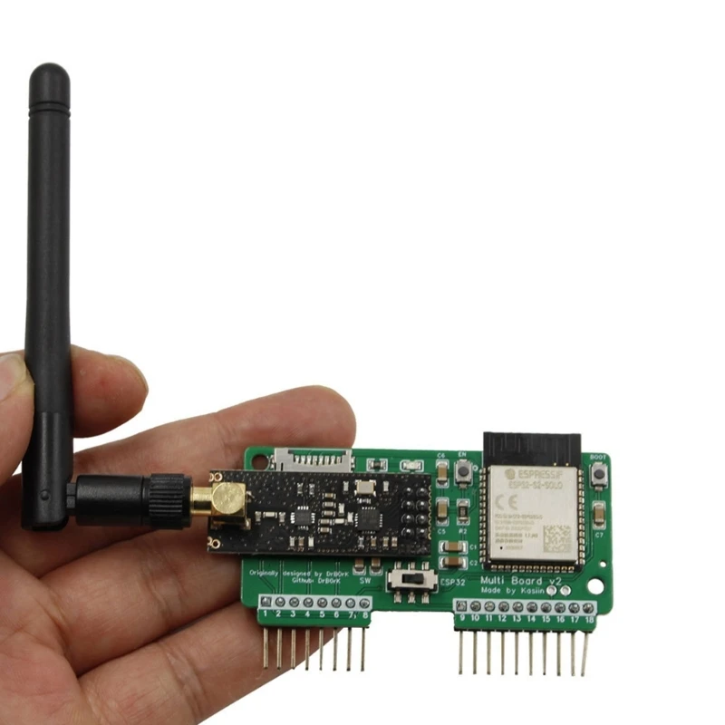 Módulo funcional multifuncional avanzado placa desarrollo NRF24+ESP32 para Flipper