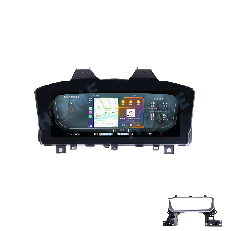 

Linux System 12.3 Inch Car Lcd Speedometers Dashboard Support CarPlay for Land Rover Discovery 5 2017-2021 Cluster Digital