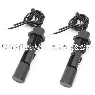 2 Pcs ZPC7 85mm Long Liquid Water Level Sensor Side Mounted Floating Switch