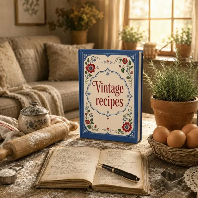 Retro Recipes and Guidebook: Classic Family Dishes, Traditional Baking, Heartwarming Culinary Creations, and Home Kitchen Inspiration