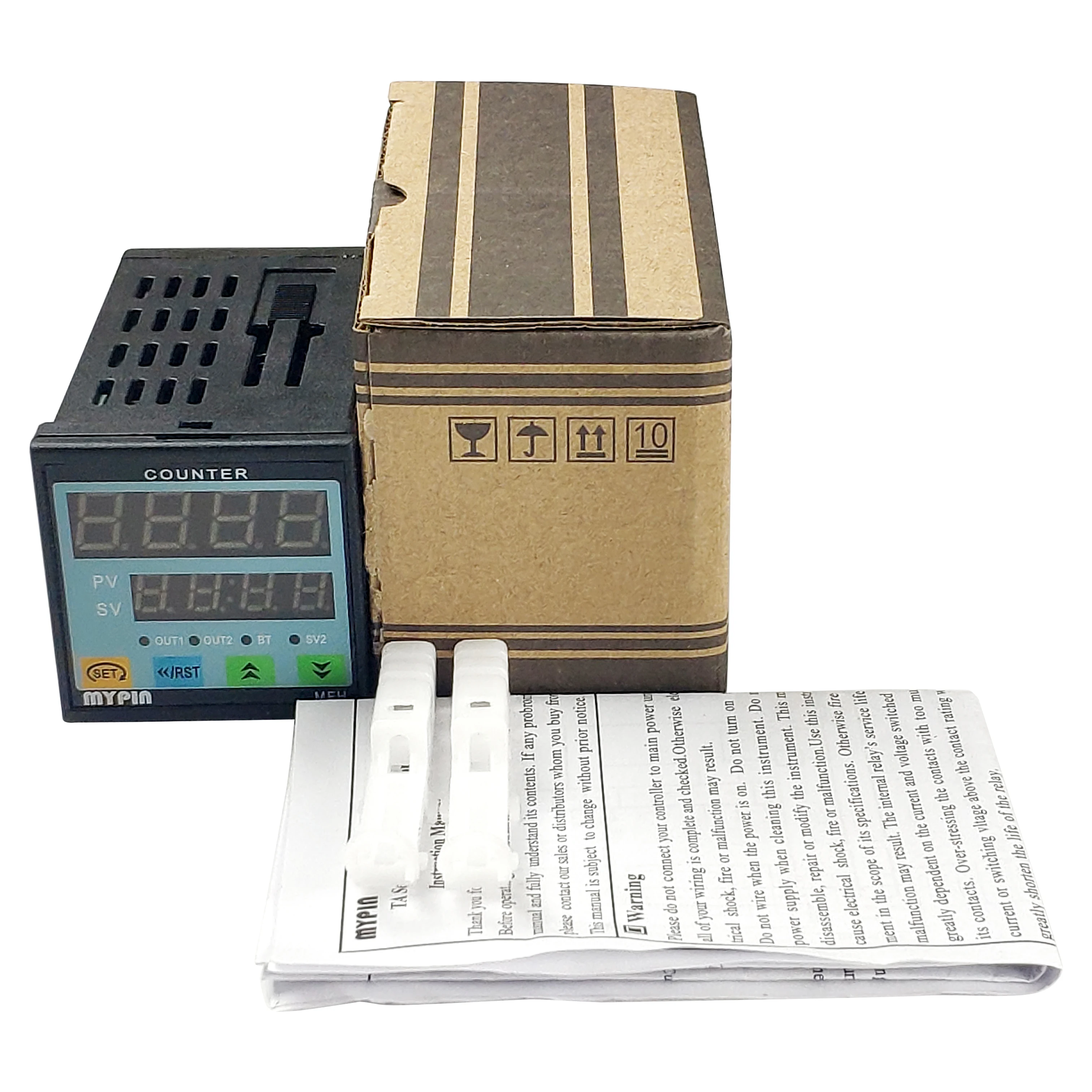 MYPIN FH 시리즈 4 LED 디지털 디스플레이 카운터 길이 측정기(FH4-4CRNB)