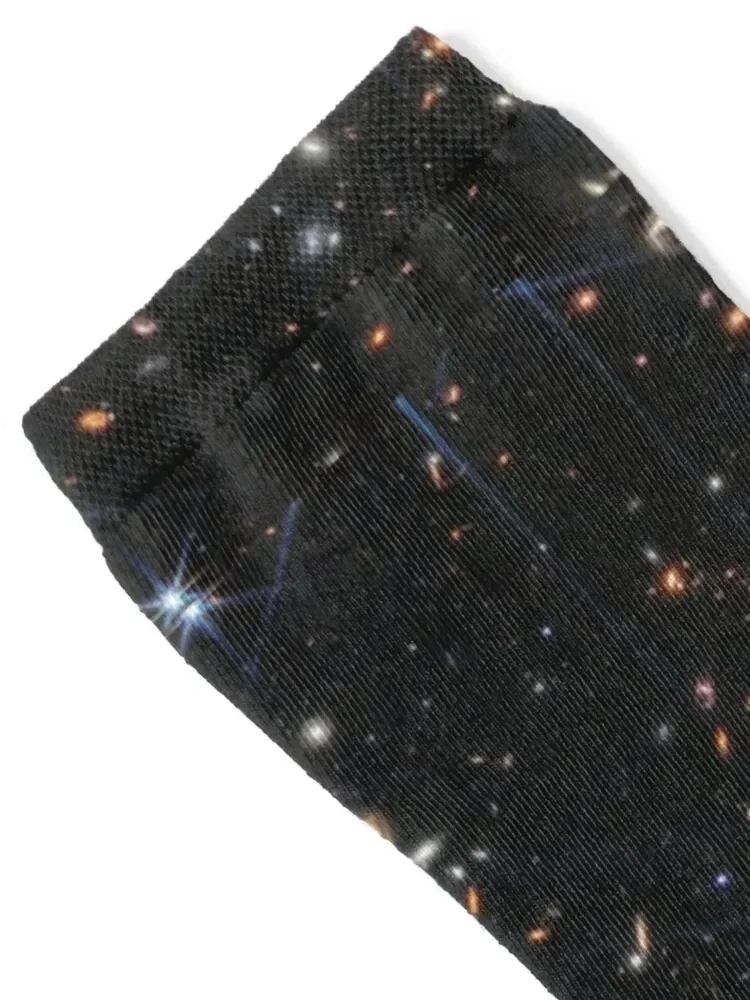 James Webb Space Telescope First Deep Field Image: Galaxy cluster SMACS 0723. Socks retro Heating sock gym Men Socks Women's