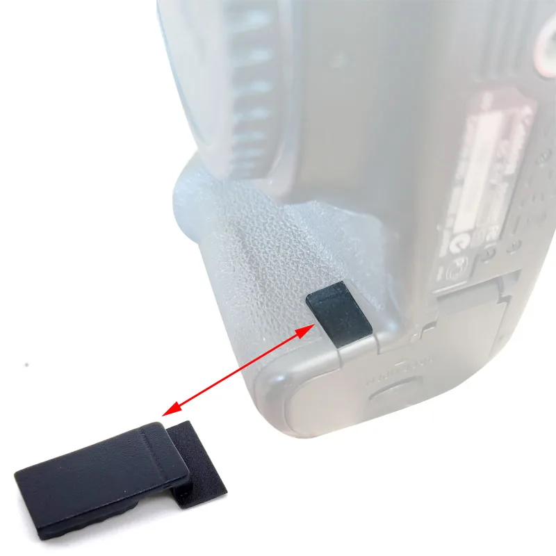 Battery Door Rubber Cover For Canon 60D 70D 1100D 5D2 7D 1200D 1300D 1500D 5D4 5D3 6D Digital Camera Repair Part