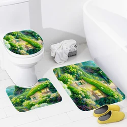 home bathroom floor mats Modern Nordic style Bath Foot mat modern bathroom accessories rug Toilet mat Bathtub anti-slip carpet