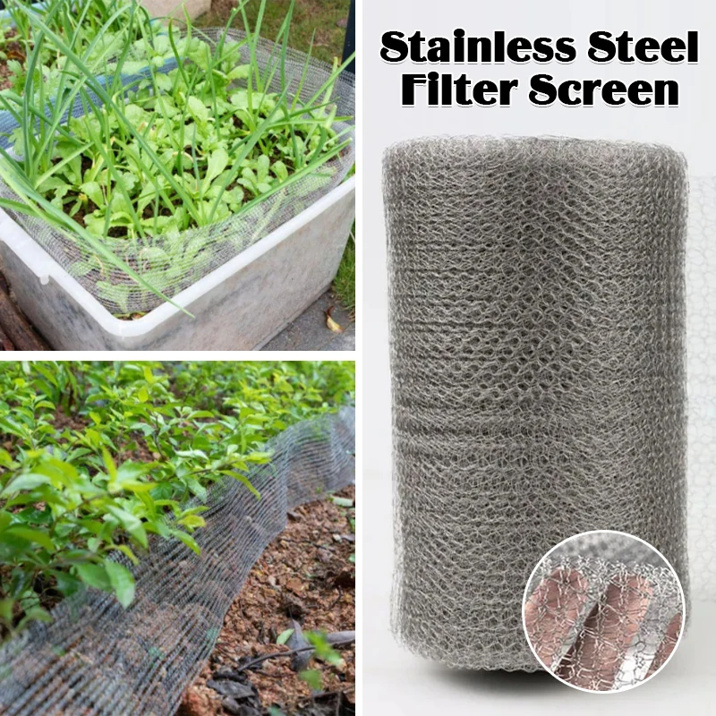 

304 Stainless Steel Mesh Woven Filter For Distillation Sewage Pipe Filter Screen Insect And Mouse Prevention