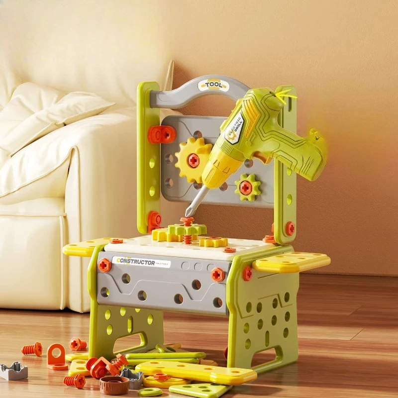 大容量2in1電動ドリルドライバーツールセット 男の子向けD - Gardening Tools Set Gift のレビューと価格