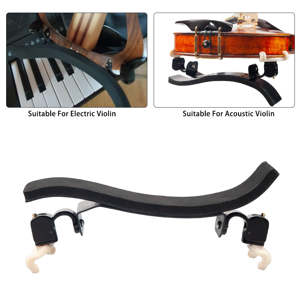 LOOK High Quality Violin Shoulder Rest Adjustable Bon Style Violin Support Holder for 3/4 4/4 Violin Parts Accessories