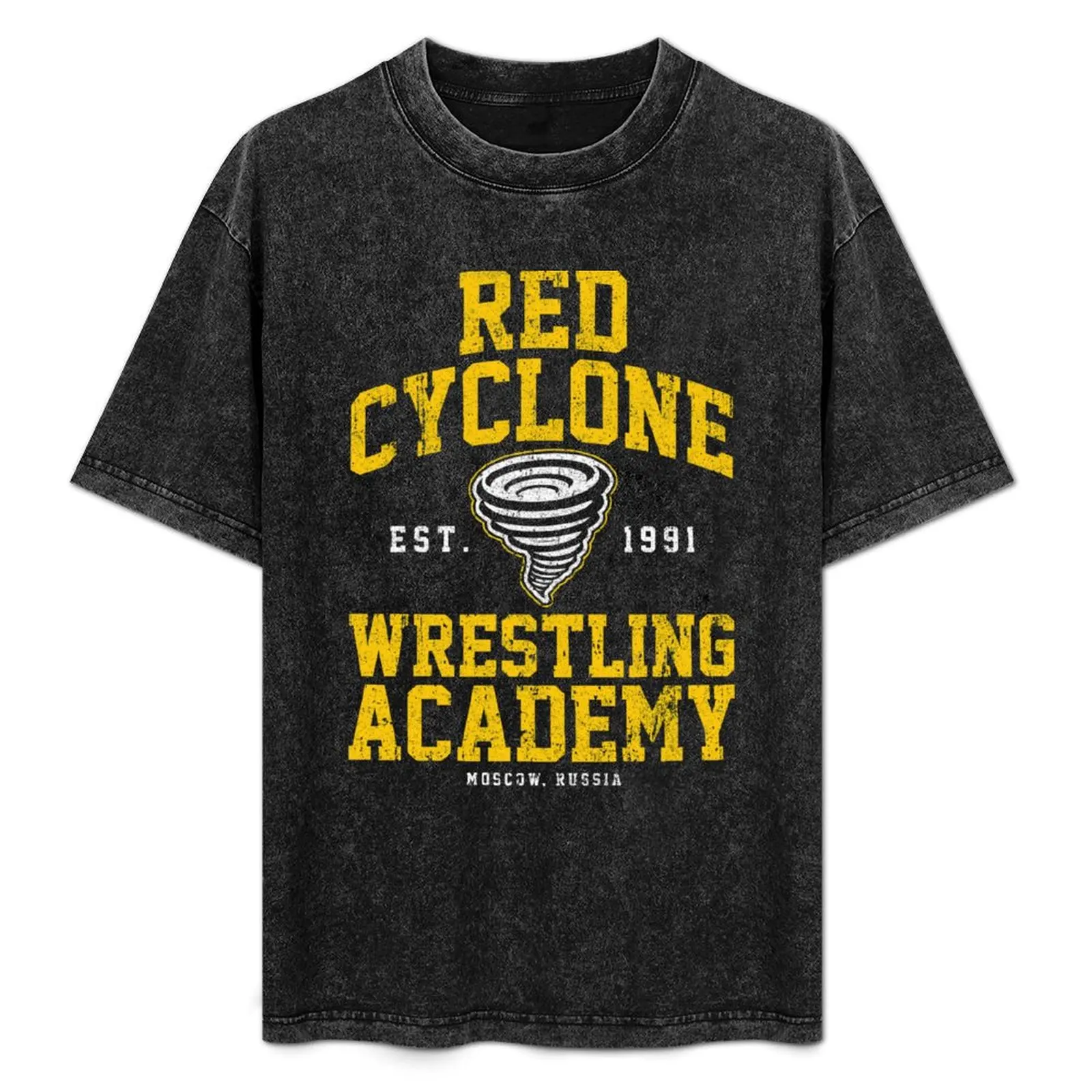 Red Cyclone Wrestling Academy T-Shirt funny meme t-shirts animal prinfor boys summer tops t shirts for men cotton