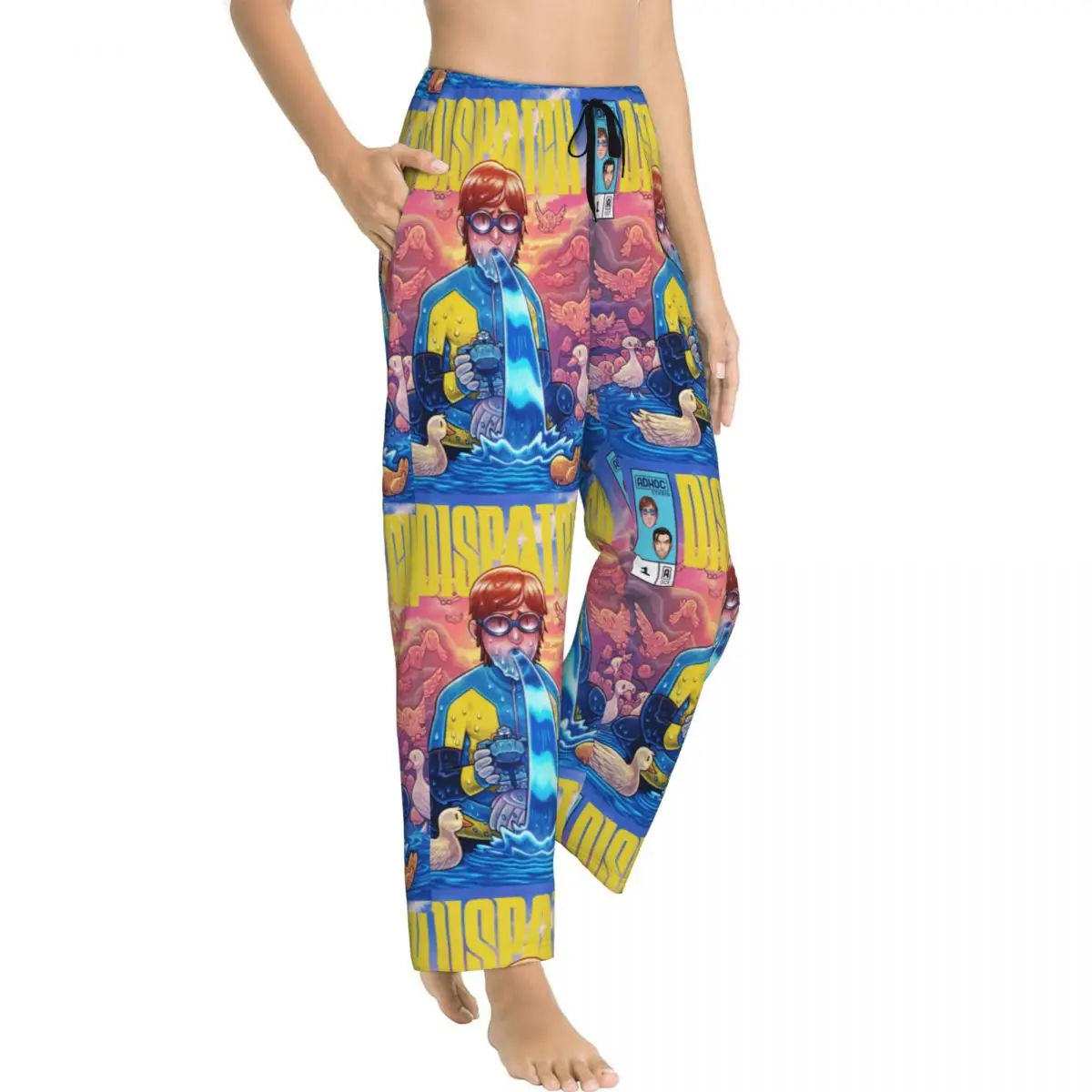 Women Pyjama Pants Dispatch Waterboy Lounge Pants Comfy Superhero Game Pajama Bottoms