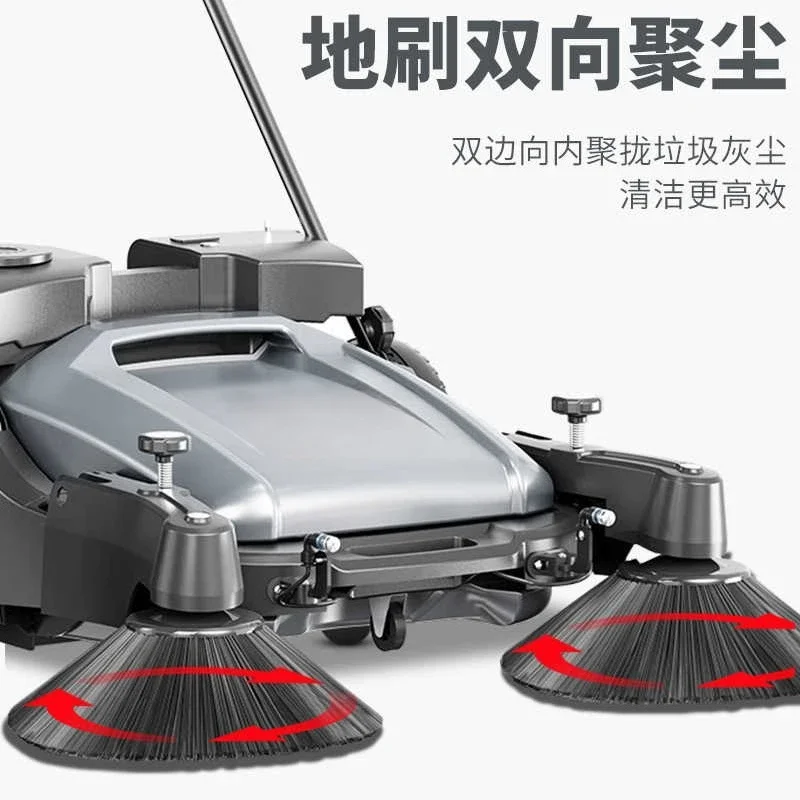 Hand Push Sweeper Unpowered Portable Sweeper Factory Street Multifunctional Vacuum Sweeper