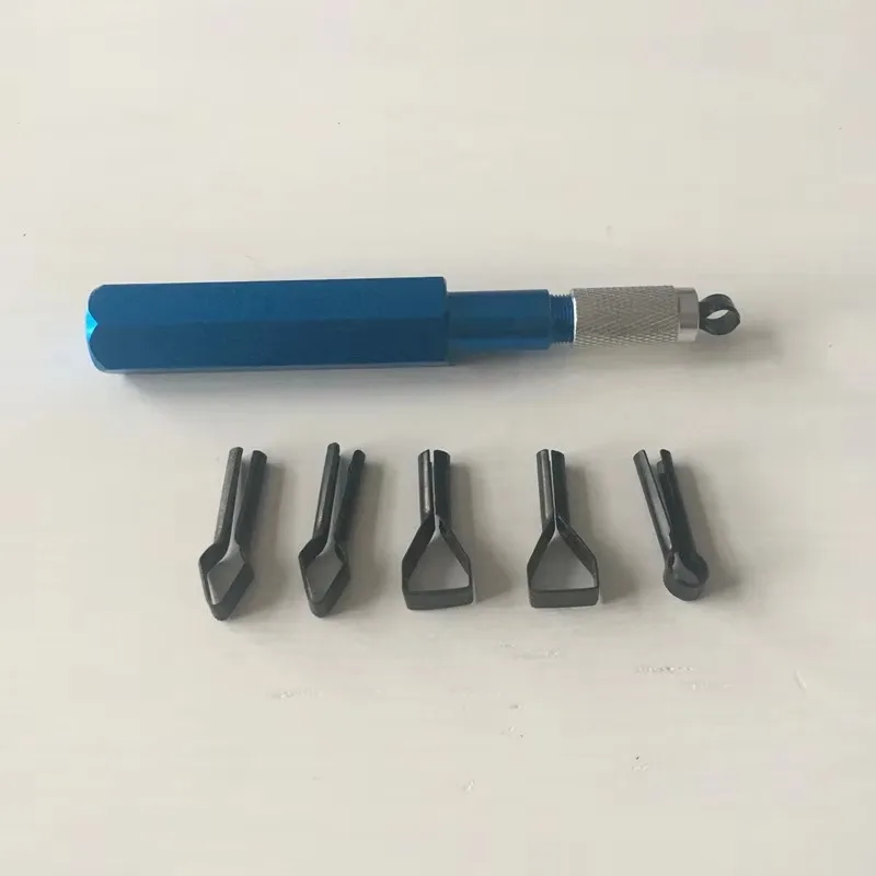 PVCプラスチック床施工ツール陰陽アングル溝入れ溶接ラインレベリングカッターナイフネガティブコーナー溝入れツール