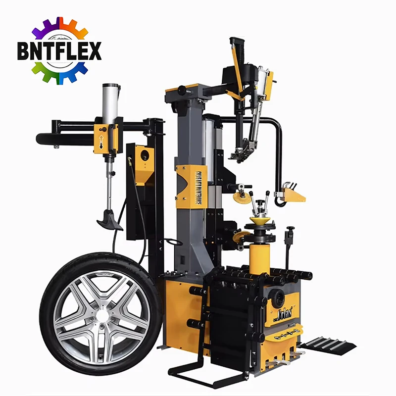 Customized Car tire removal machine, Car Tyre Changer fully automatic pneumatic, diskless, upright lifting 28 inch C-577