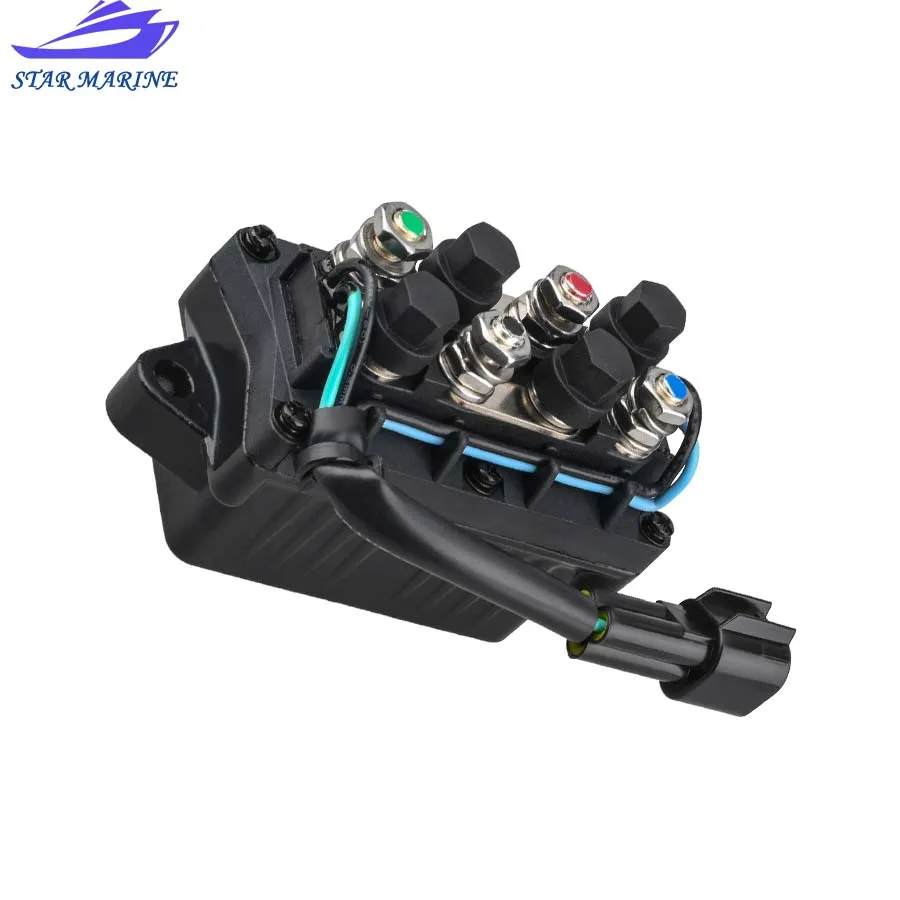 

Реле наклона триммера 61A-81950 для 2-тактных двигателей подвесного двигателя YAMAHA от 60 до 200 л.с. 61A-81950-00, детали лодочного двигателя