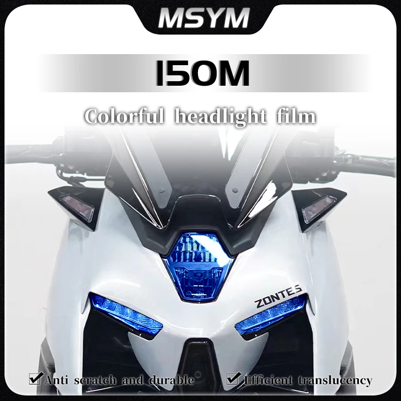 

For ZONTES 150M 150 M 150m 150 m ZT150 M 150m Headlight film instrument film transparent protective film modified accessories