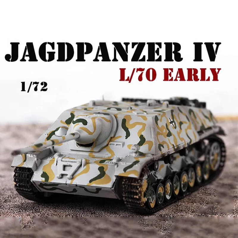 

Масштаб 1/72, немецкий JAGDPANZER IV L/70, ранняя модель, пластиковый гусеничный танк, коллекционная игрушка, подарок, сувенирное украшение
