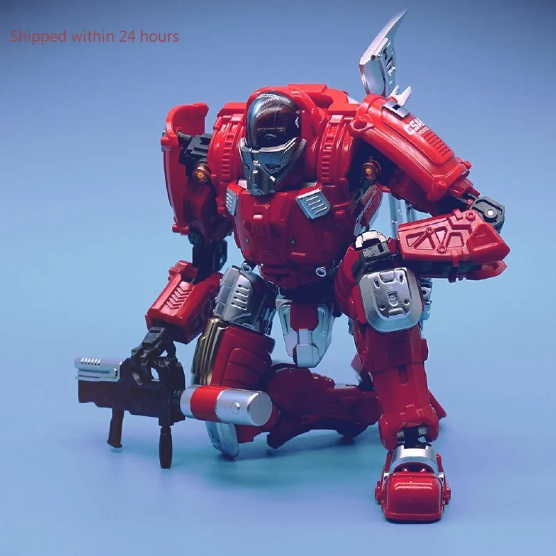 Figurki kolekcjonerskie Transforming Toys MFT Forged Soul Rescue CV-39 AGS23 Fire Mobile Team, model ze stopu, dostępne od ręki, prezenty