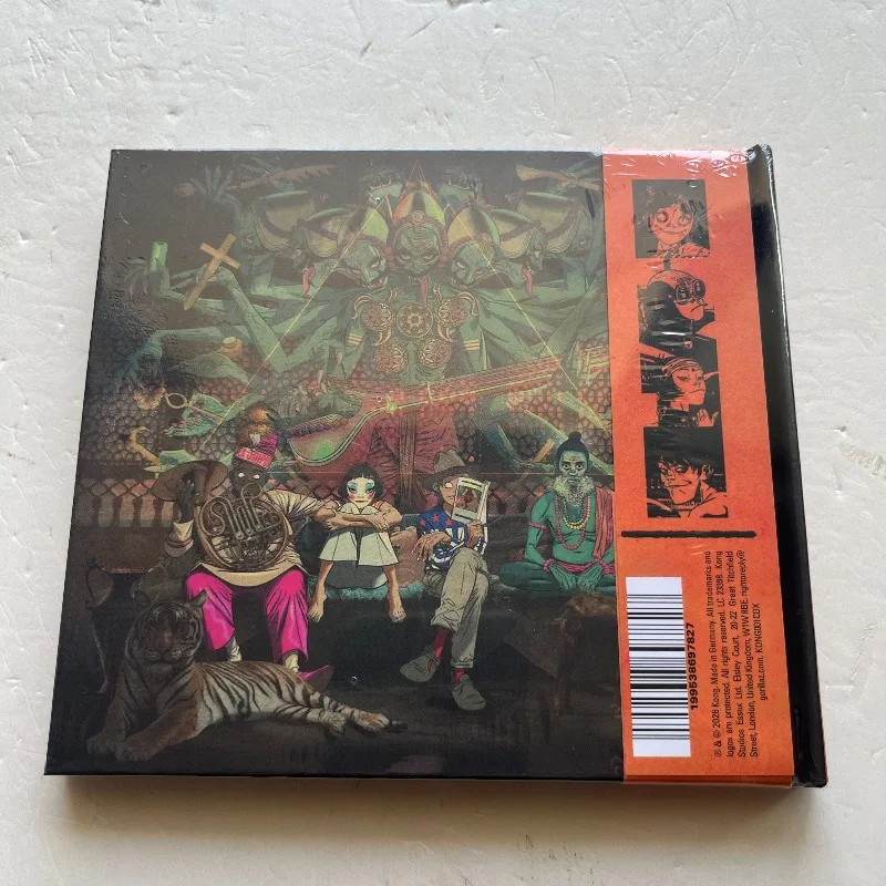 Gorillaz The Mountain 2CD  Popular English Songs Collection CD Greatest Hits Car Home Play New Sealed Box Set Gift