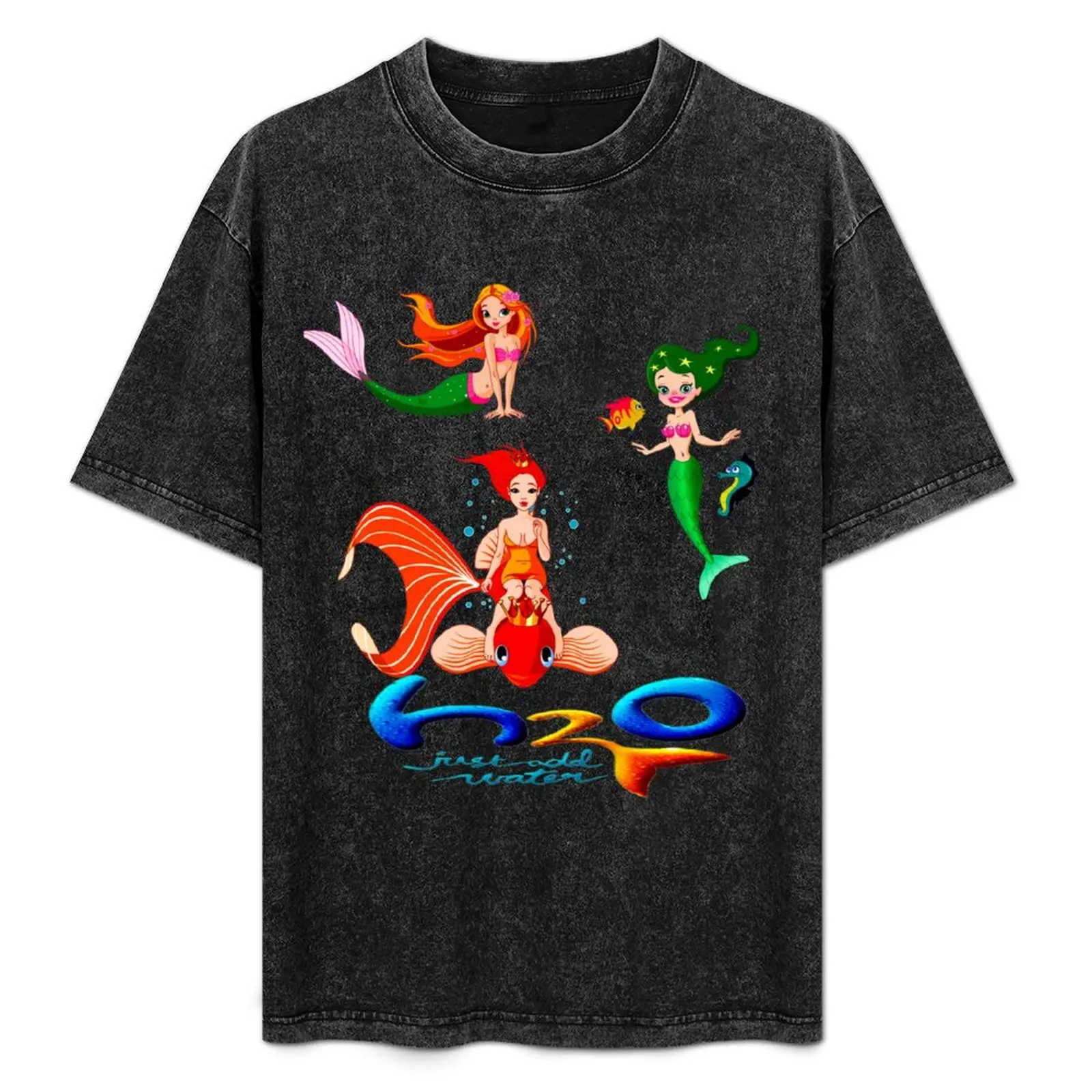 

H2o Just Add Water - H2o Girls T-Shirt summer top kawaii clothes mens shirts graphic tee