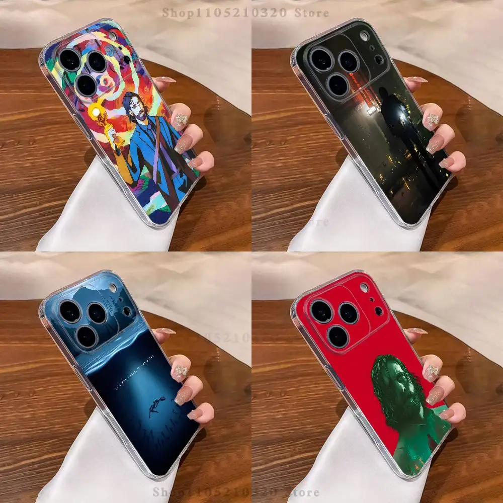 A-Alan W-Wake Game  Phone Case For iPhone 17,16,15,14,13,12,11 Pro,Max,Plus,XR,Mini,E Clear Full-coverage Soft Cover