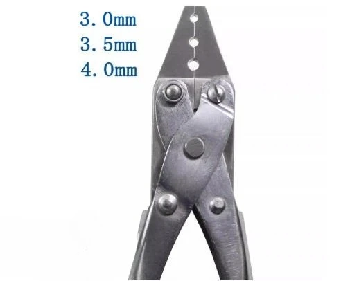 Key shaft rod tube shrink mouth parallel clamp repair tools Saxophone flute clarinet Parallel Swedging Pliers repair tool