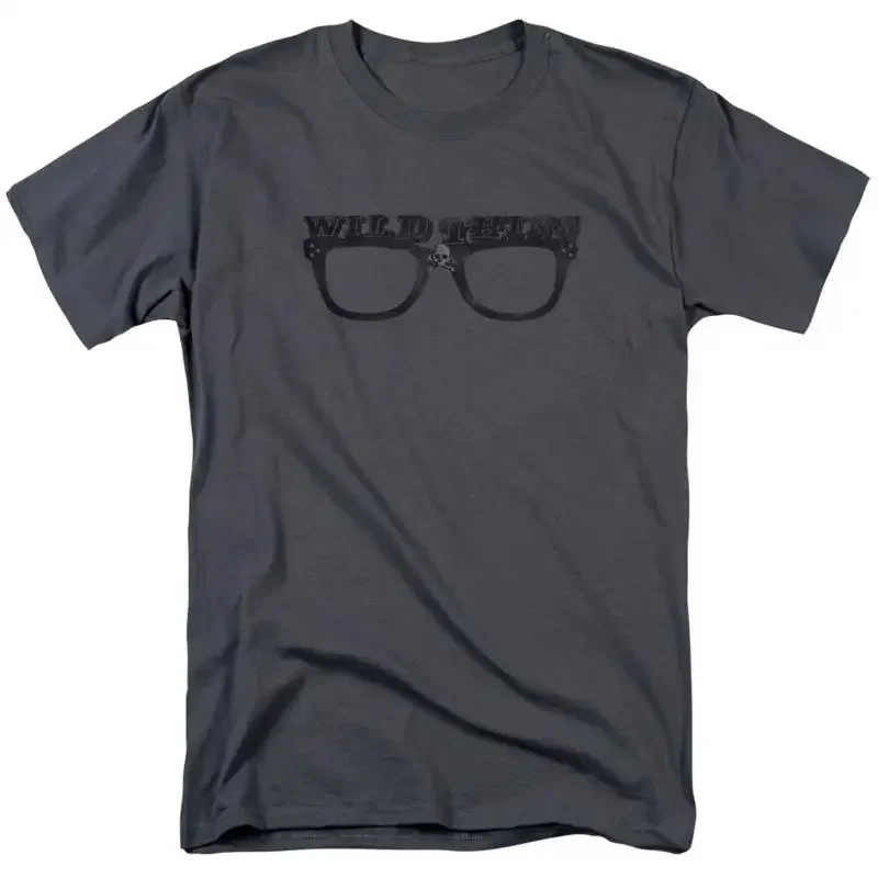 Camiseta de la Major League Wild Thing con licencia oficial, diseño de película de béisbol, color carbón