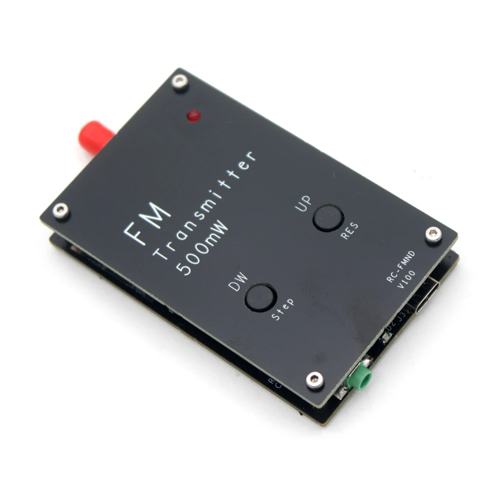 Imagem -02 - Transmissor Estéreo fm Transmissor fm 88108mhz para Transmissão de Rádio Dsp Receptor de Estação de Rádio do Campus Transmissor fm 0.5w