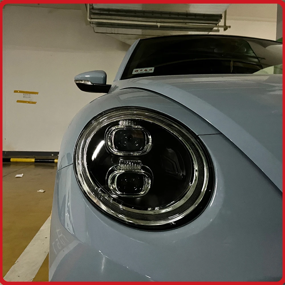 Car Front Lamps For VW Beetle 2013-2019 Headlights Assembly Upgrade LED Startup Effect Projector Lens Car Tools Access