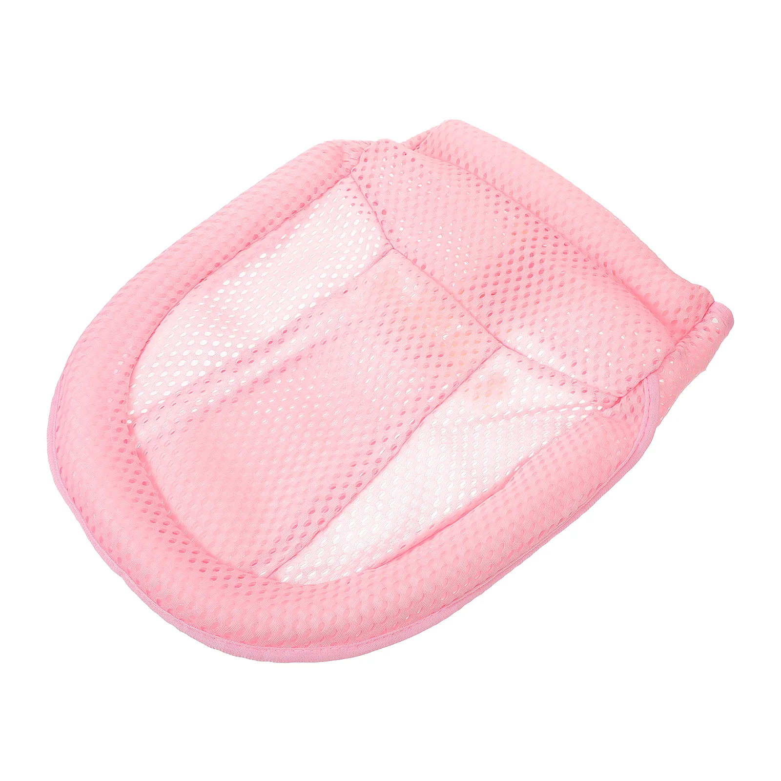 

Baby Bath Seat Support Bath Net Mesh Bathtub Pad Infant Shower Mat Newborn Bathing Safety Pp Material Breathable