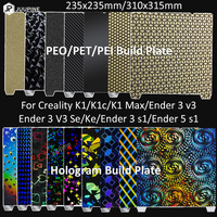 For Creality K1 Max Build Plate K1C Bed Creality k1 Build Plate H1H PEO PEY PEI Sheet 235x235 310x315 Ender 3 S1 Ender 3 V3 Se