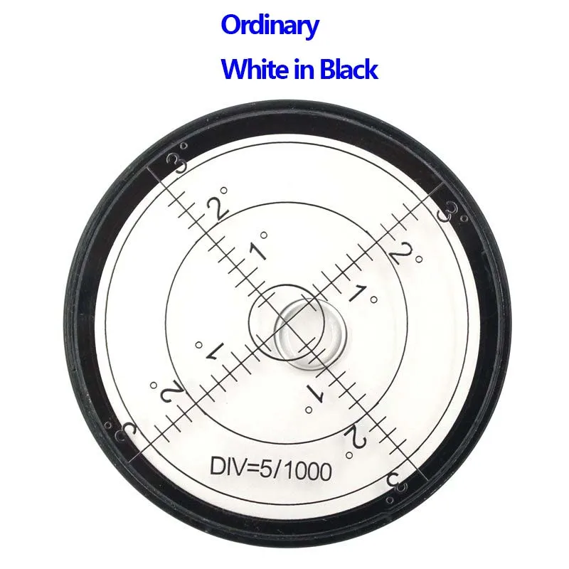 3Pcs Circular Bubble Level – 32x7mm Bullseye Spirit Level With Degree Marks For Camera, Turntable, Tripod, Telescope