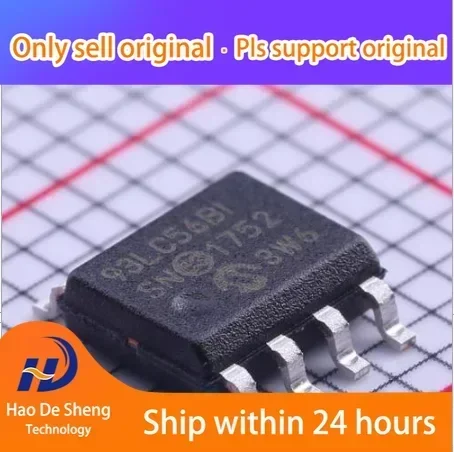 

10PCS/LOT 93LC56B-I/SN 93LC56B-I SOP8 New Original In Stock