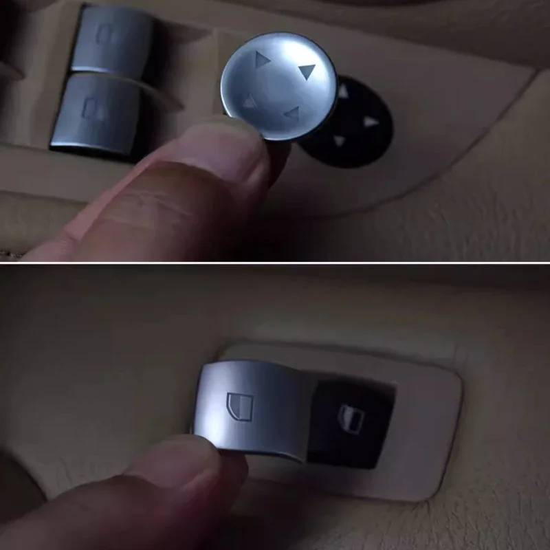 

Кнопка подъема окна, декоративная нашивка для BMW 5 серии E60 3 серии E90 2005-2012, аксессуары для модификации салона автомобиля