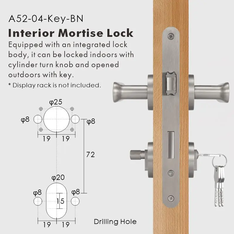 Nurlin Messing Plat Antiek Brons Mat Goud Zwart Binnendeur Hendel Passage Privacy Badkamer Slot Comfortabele Touch